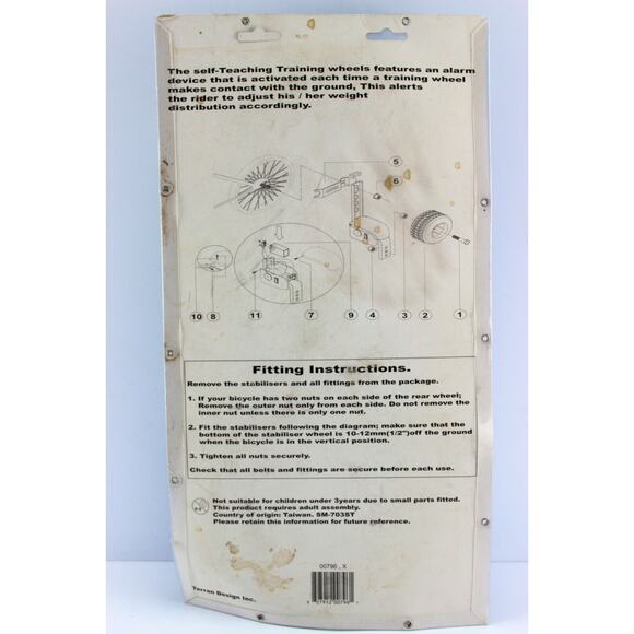 Self Teaching Training Wheels for 12" inch to 20" inch Bicycles • Discontinued - Picture 3 of 6